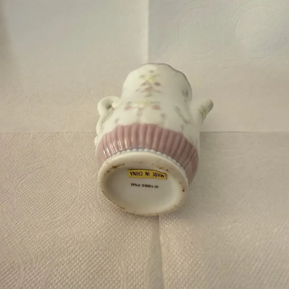 Precious Moments 1995 Porcelain Teapot Spice Jar for Coriander